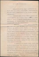 cca 1910-1926 2 db Gárdonyi Gézával és Józseffel kapcsolatos irat: 

cca 1910-1922 Gárdonyi Géza (...
