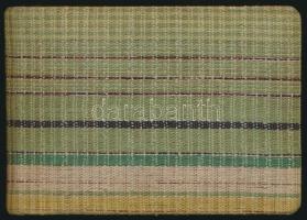 cca 1950-1960 A budai vár újjáépítése, 48 db fekete-fehér fotó, vászon fotóalbumban, 8x5 cm