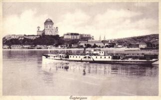 Esztergom, Visegrád IMRE/1896 típusú gőzüzemű oldalkerekes személyhajó (fa)