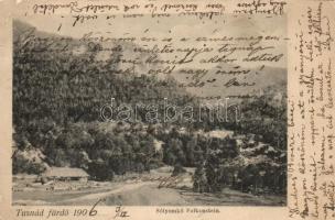 1906 Tusnádfürdő, Baile Tusnad; Sólyom-kő. Adler Alfréd / Falkenstein / Piatra Soimilor (Rb)