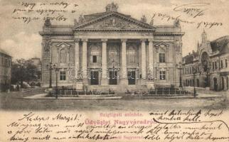 1903 Nagyvárad, Oradea; Szigligeti színház / theatre