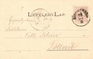 1898 Kisszeben, Sabinov, Zeben; Gyalogsági laktanya / military infantry barracks