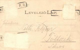 1900 Kapi, Kapusany; várrom. Divald, Eperjes / castle ruins (Rb)