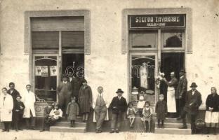 1937 Temesvár, Timisoara; Stefan Tavarnay hentes és mészáros üzlete / macelar si casap / butcher shop. photo (EK)