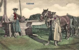 Csikósok / Hungarian folklore, horseherds (EK)
