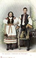 Tót népviselet / Volkstracht aus Oberungarn / Tót folklore from Upper Hungary