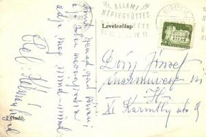 Késő ősszel úgy szeretek... Murgács Kálmán verse és zenéje. Kottás lap / Hungarian music sheet "...