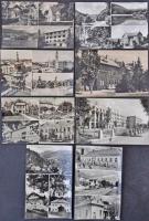 131 db magyar városképes lap az 50-es és 60-as évekből, sok kis településsel / 131 modern Hungarian town-view postcards from the 50s and 60s, many smaller settlements