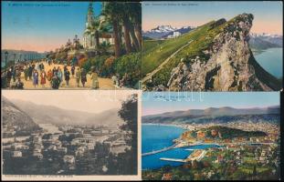 76 db RÉGI külföldi városképes lap; francia / 76 pre-1945 town-view postcards; France