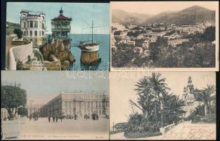 76 db RÉGI külföldi városképes lap; francia / 76 pre-1945 town-view postcards; France