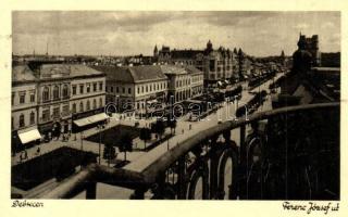 5 db RÉGI városképes lap; Debrecen, Szatmárnémeti, Budapest, Balaton, Tatatóváros / pre-1945 town-vi...