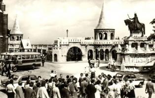 5 db MODERN magyar közlekedési képeslap Budapestről / 5 modern Hungarian traffic postcards from Buda...
