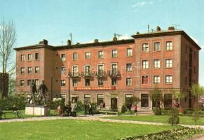 Komló - 4 db modern képeslap / 4 modern postcards