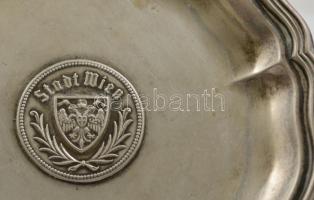 Ezüst(Ag) "Stad Wien" tálka, jelzett, d: 11 cm, nettó: 43,6 g