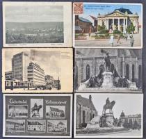 62 db RÉGI erdélyi városképes lap / 62 pre-1945 Transylvanian town-view postcards