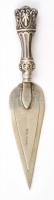 Ezüst(Ag) ostya-lapát, jelzett, h: 9 cm, nettó: 5,4 g