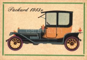 9 db MODERN motívumlap; autós grafikai lapok, lengyel kiadása. Andrzej Heidrich szignó / 9 modern au...