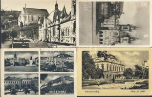 Több mint 80 föleg modern magyar városképes lap közte kevés háború előtti, motívumlap és pár külföldi is