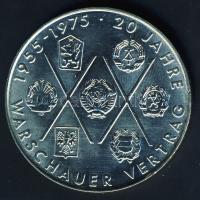 NDK 1975. 10M "20 éves a Varsói Szerződés" T:1/2+