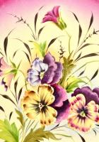 XX. sz. eleje: Josef Steidl Znaim áttört fajansz dísztál, kézzel festett, jelzett, d:38 cm / Fayance...