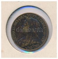 Nagy-Britannia 1901. 1f Cu "Viktória T:2- 
Great Britain 1901. 1 Farthing Cu "Victoria&qu...
