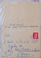 Deutsches Reich: rendkívül érdekes holokauszt dokumentáció: koncentrációs tábori levelek, börtönleve...