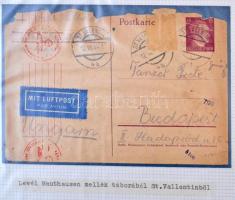 Deutsches Reich: rendkívül érdekes holokauszt dokumentáció: koncentrációs tábori levelek, börtönleve...
