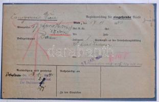 Deutsches Reich: rendkívül érdekes holokauszt dokumentáció: koncentrációs tábori levelek, börtönleve...