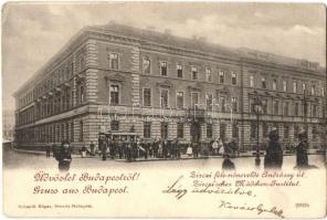 1900 Budapest VI. Zirczi-féle nőnevelde az Andrássy úton / Zirczisches Mädchen-Institut (EK)