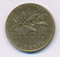 Albánia / Olasz megszállás 1940R 0,10L Al-Br T:2 
Albania / Italian occupation 1940R 0,10 Lek Al-Br...