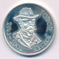 Kiss Nagy András (1930-1997) DN "Orvos sor / Fodor József" Ag emlékérem (16,12g/0.925/32mm...