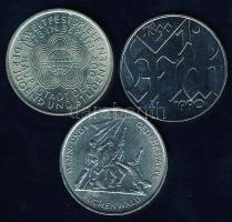 NDK 1972-90. 10M (3x) mind klf évszámmal és motívummal T:1 (1x),2 (2x)