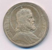 1938. 5P Ag "Szent István" T:1- kis patina Adamo P8.1