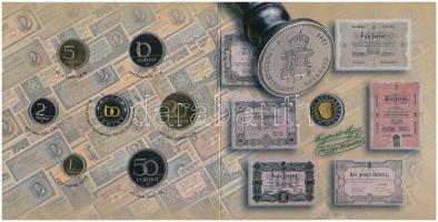 2002. 1-100Ft (7xklf) forgalmi sor szettben + 2002. 100Ft "Kossuth" T:PP 
Adamo FO35.1