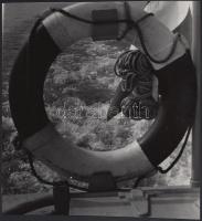 cca 1980 Velencei-tónál készült 7 db vintage fotó és/vagy mai nagyítás, 14x9 cm és 25x18 cm között
