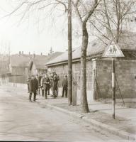 cca 1968 Budapest, X. kerület, Kőbánya - látképek, utcaképek, épületfotók, életképek, stb., 33 db vi...