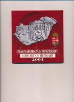 2001. 1Ft-100Ft (7xklf) forgalmi sor dísztokban, "Magyarország pénzérméi" sorozat T:BU Adamo FO34