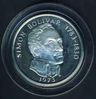 Panama 1973. 20B Ag "Simon Bolivar" 129,59g T:PP