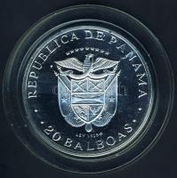 Panama 1973. 20B Ag "Simon Bolivar" 129,59g T:PP