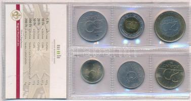 2012. 5Ft-200Ft (6xklf) "MAGYARORSZÁG" forgalmi sor fólia tokos szettben T:BU