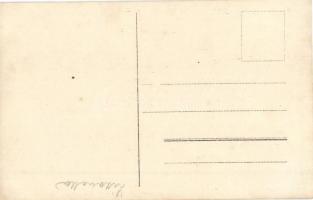 Rovereto, Lizzanella (Südtirol), General view, damaged buildings, WWI military, photo