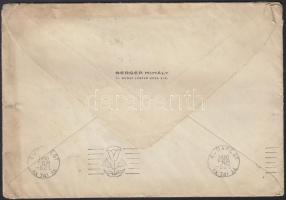 1940 Bar-micvó alkalmából tartandó gratuláló levél, fejléces papíron, aláírással