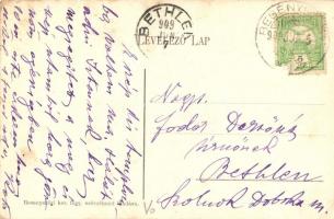 1909 Besenyszög, Római katolikus templom, belső. Kiadja a Besenyszögi keresztény fogyasztási szövetk...