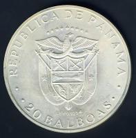 Panama 1973. 20B Ag "Simon Bolivar" 129,59g T:BU