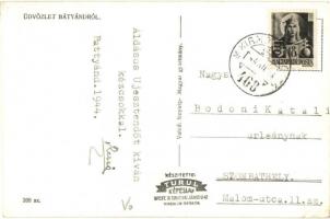 Báttyánd, Puczincz, Pucinci, Puconci; templom, belső, utcakép, Ebenspanger László üzlete, kerékpár /...