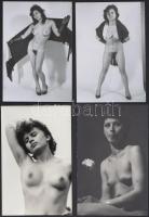 cca 1972 A vasárnapi matiné után, szolidan erotikus felvételek, 6 db vintage negatív, + 9 db vintage...