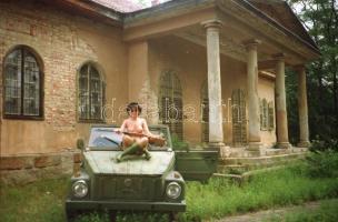 1998 A katona álma című fotóprojekt, szolidan erotikus felvételek, 76 db vintage negatív, 24x36 mm