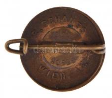 Német Harmadik Birodalom ~1930-1940. "Német Torna Szövetség" Cu jelvény, hátoldalán "...