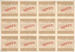 Budapest 1993. "Pillér - Első Ingatlanbefektetési Alap" "A" és "B" sor...