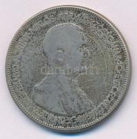 1930. 5P Ag "Horthy jobbra" T:3 patina Adamo P8